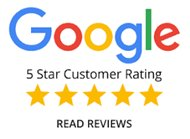 Google 5 Star Customer Rating — Read Reviews